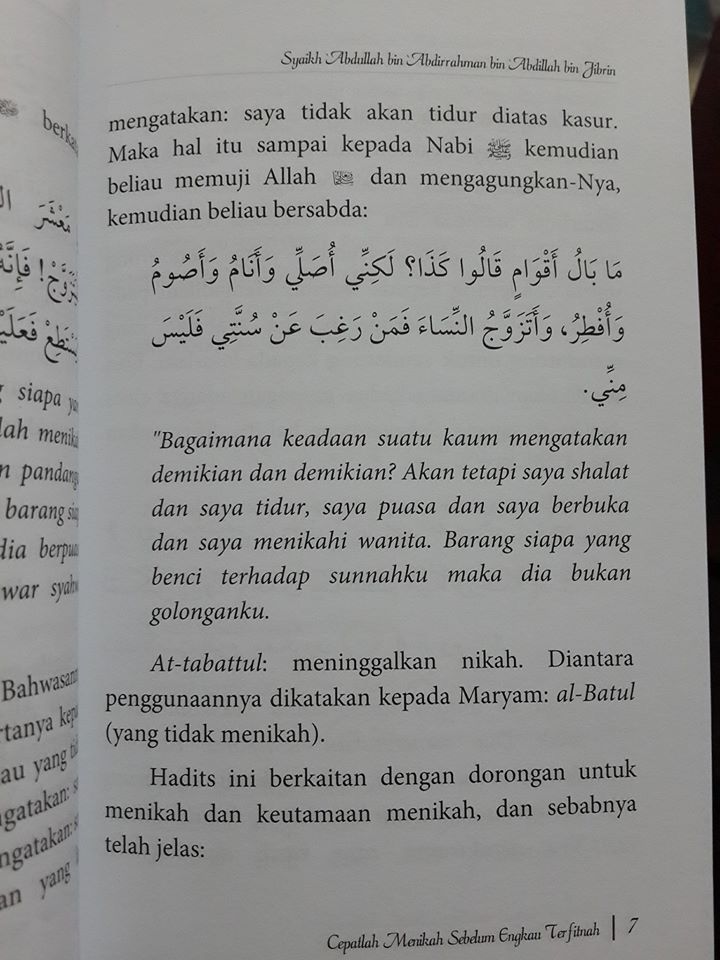 cepatlah menikah sebelum engkau terfitnah buku isi 2