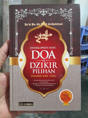doa dan dzikir pilihan translate arab latin buku cover