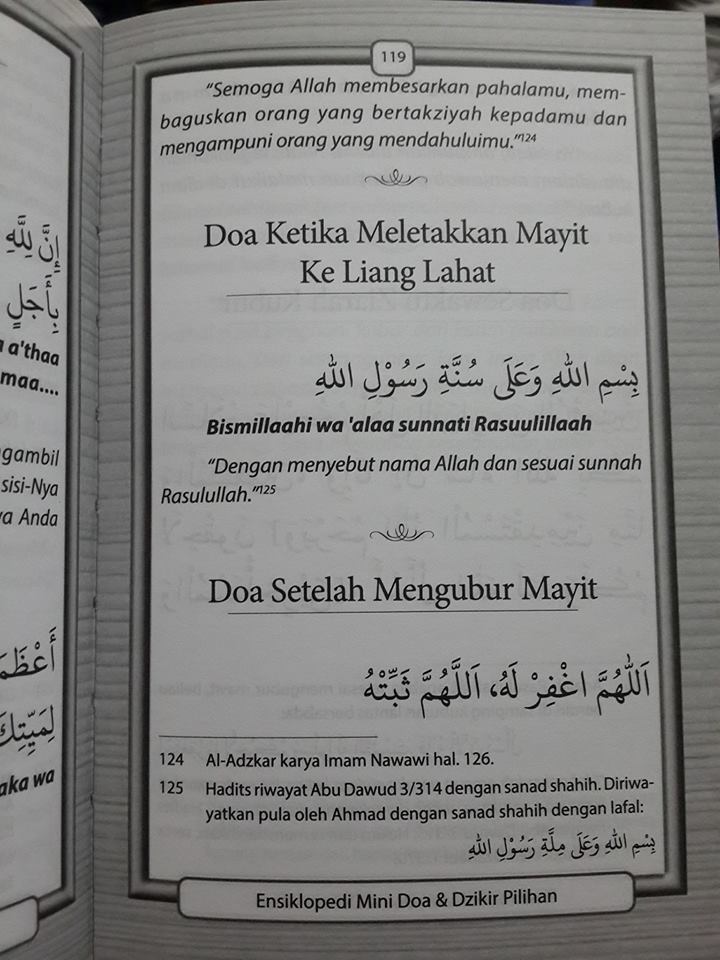 doa dan dzikir pilihan translate arab latin buku isi