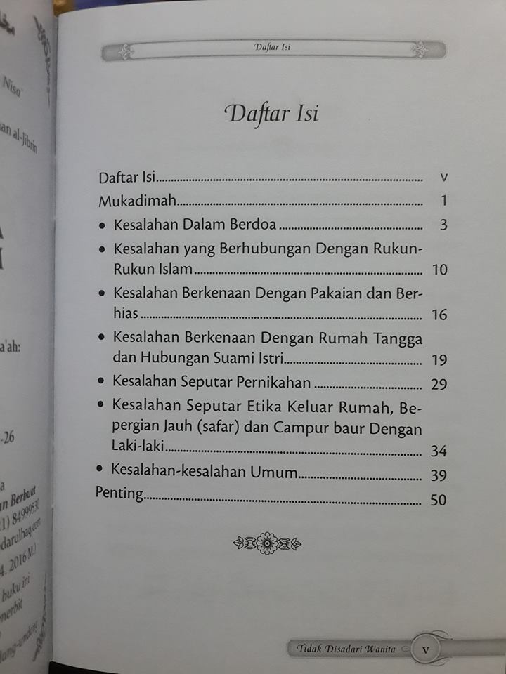 dosa dosa yang sering tidak disadari kaum wanita saku isi