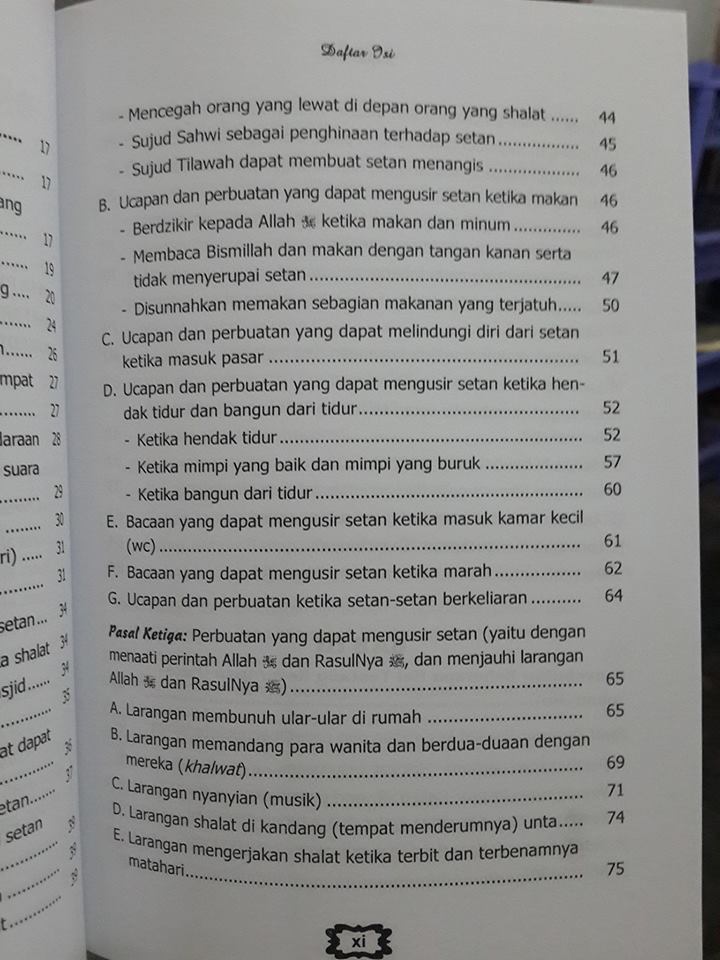 dzikir doa dan perbuatan pengusir setan buku isi 2