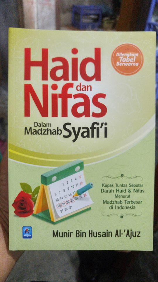 haid dan nifas dalam madzhab syafi'i buku cover