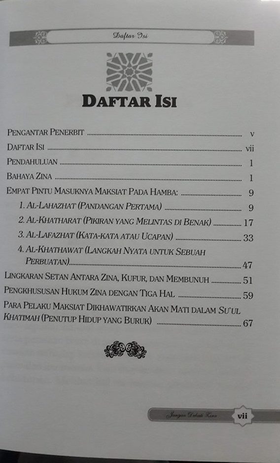 jangan dekati zina buku isi 2