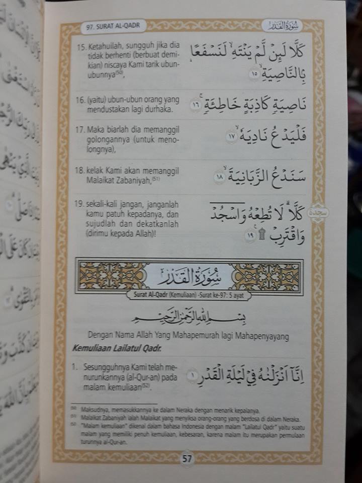 Buku Saku Juz Amma Dan Terjemahnya Lux Isi 2