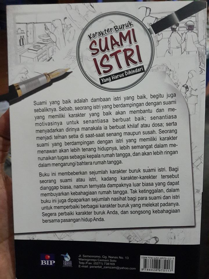 karakter buruk suami istri yang harus dihindari buku cover 2