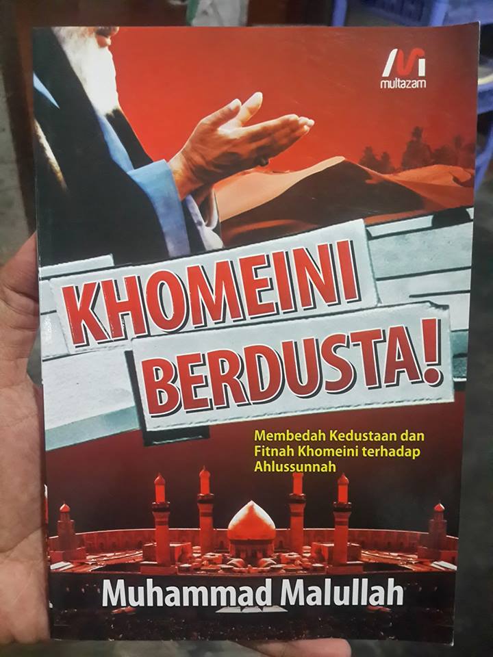 Khomeini Berdusta Terhadap Ahlussunnah buku cover 2