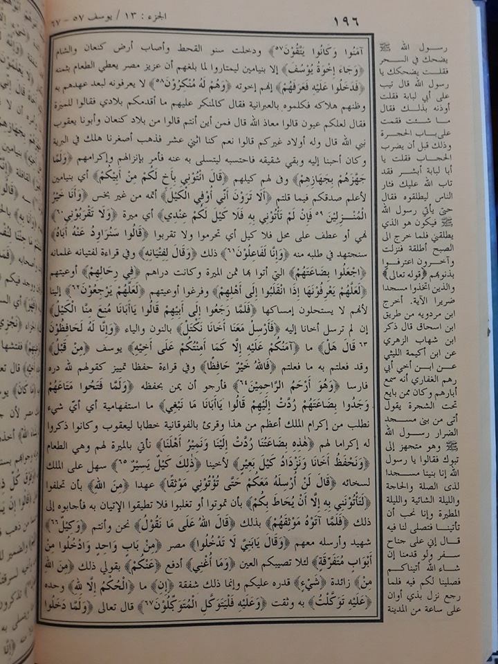kitab tafsir al-qur'an al-'adhim lil-imam jalalain isi