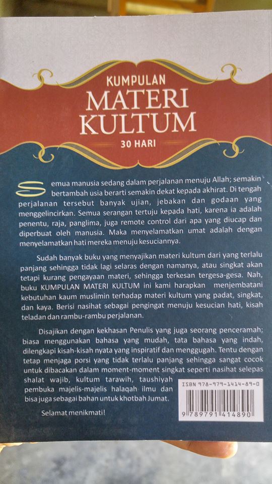 kumpulan materi kultum 30 hari buku cover 2
