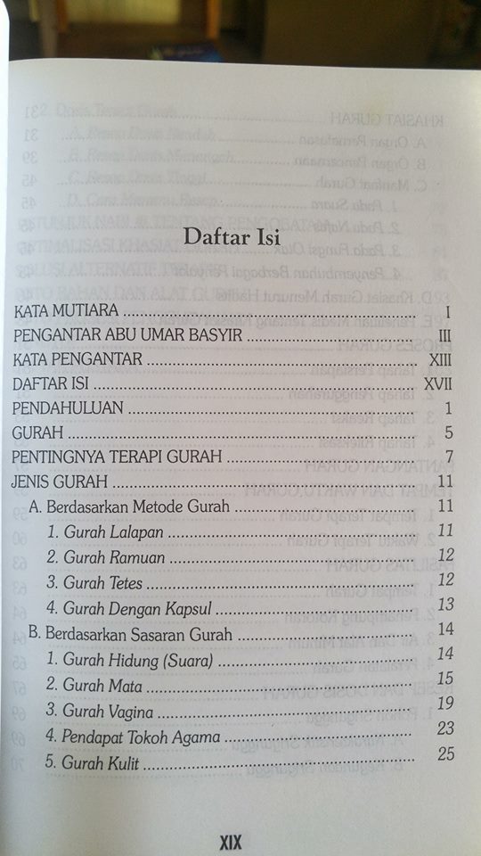 panduan pengobatan gurah buku isi