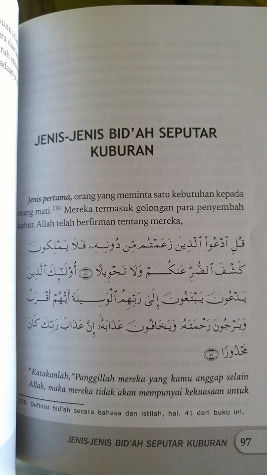 putihnya sunnah hitamnya bid'ah buku isi