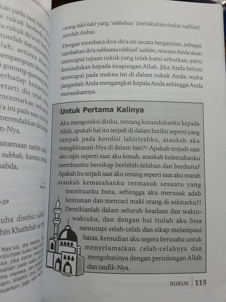 seperti shalat terakhir buku isi