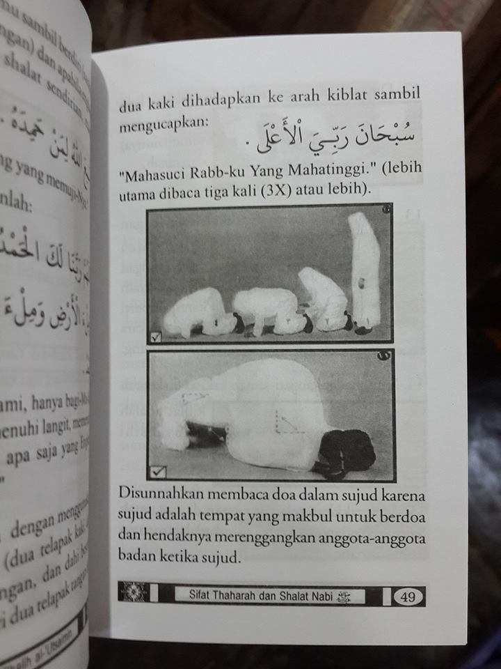 Buku Sifat Thaharah dan Shalat NabiBuku Sifat Thaharah dan Shalat Nabi isi 3