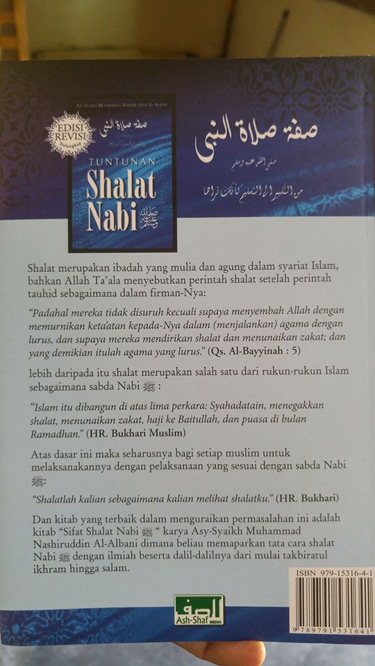 tuntunan shalat nabi buku cover 2