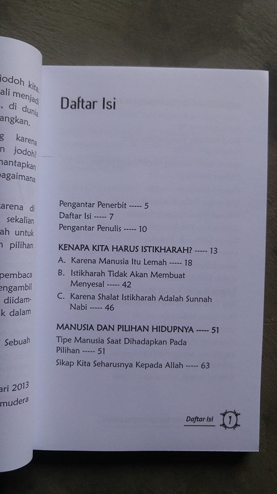 Buku Temukan Aku Dalam Istikharahmu isi 2