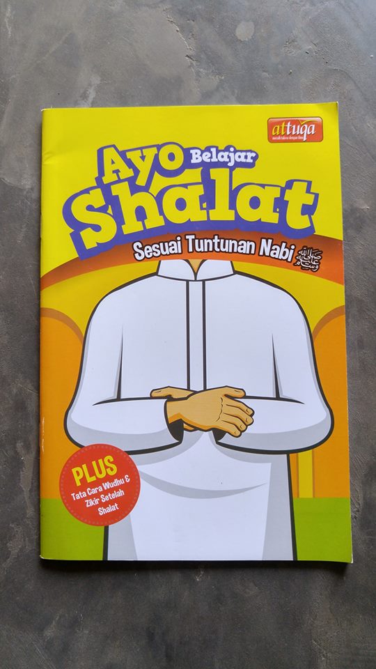 Buku Anak Ayo Belajar Shalat Sesuai Tuntunan Nabi cover
