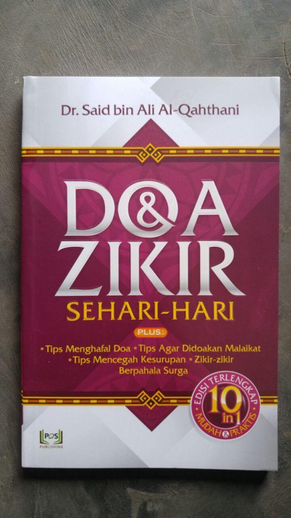 Buku Doa & Dzikir Sehari Hari Plus Tips-Tips Terkait Doa cover