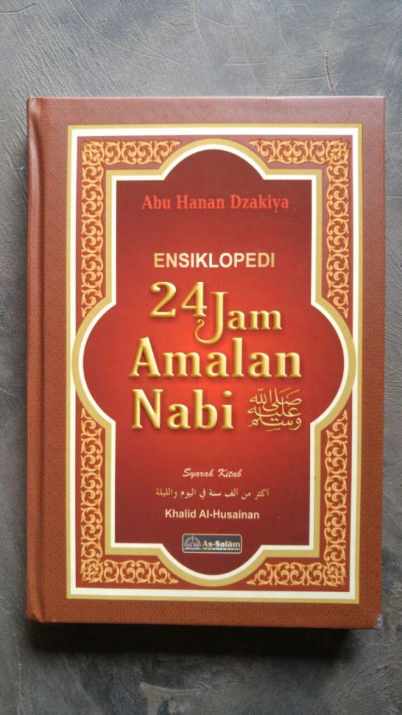 Buku Ensiklopedi 24 Jam Amalan Nabi cover