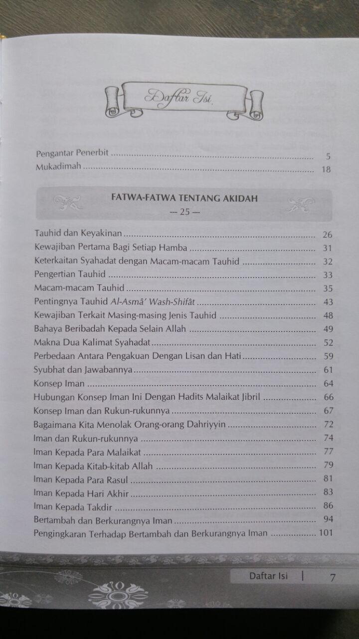 Buku Fikih Ibadah Kumpulan Fatwa Lengkap Syaikh Utsaimin isi 2