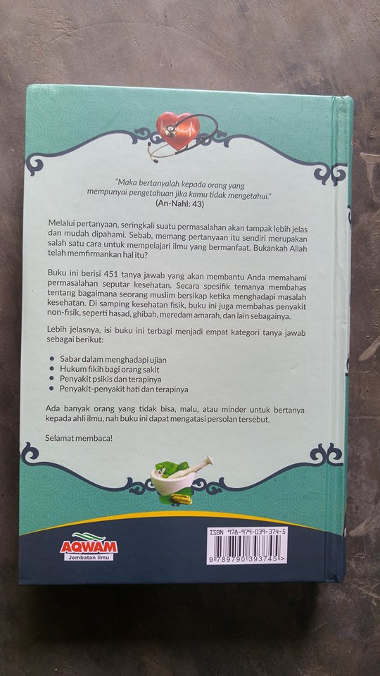 Buku Fikih Kesehatan 500 Fatwa Kedokteran & Pengobatan Islam cover 2
