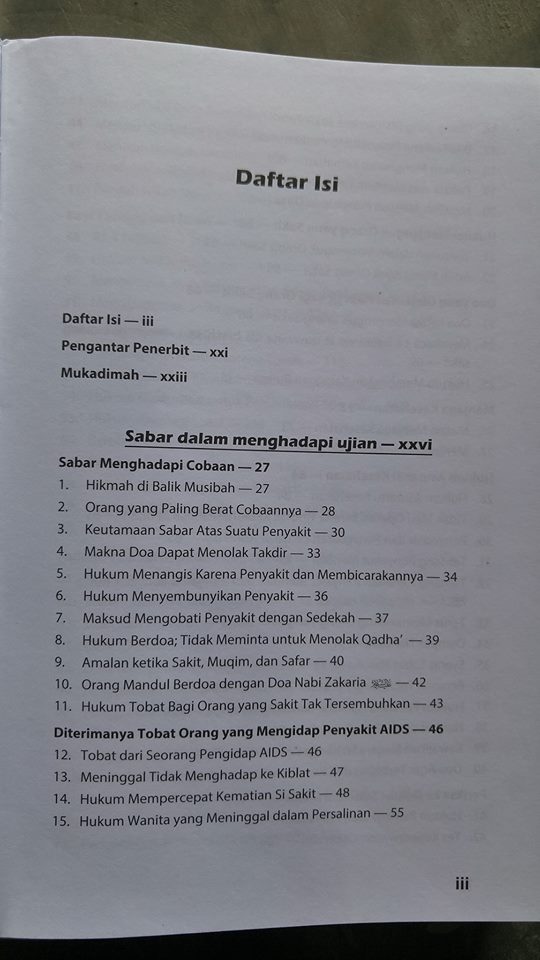 Buku Fikih Kesehatan 500 Fatwa Kedokteran & Pengobatan Islam isi 2