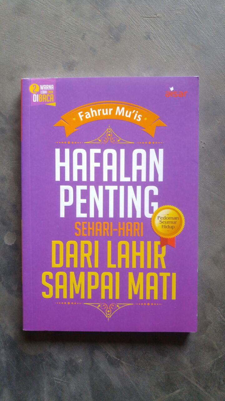 Buku  Hafalan Penting Sehari-Hari Dari Lahir Sampai Mati cover