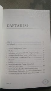 Buku Islam Agama Sempurna isi