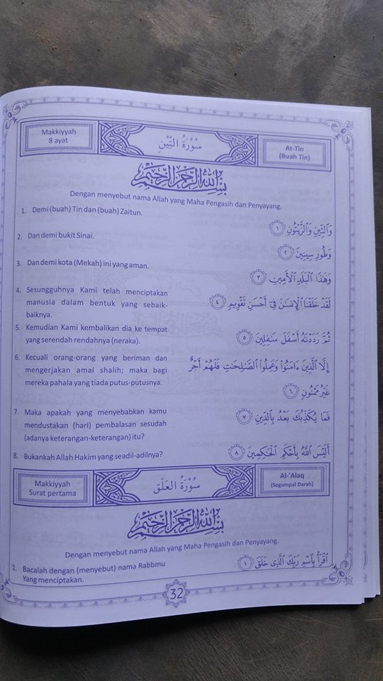 Buku Juz Amma Dan Terjemah isi 2