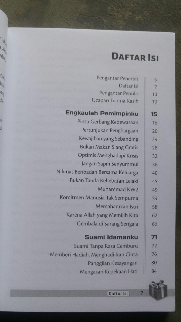 Buku Kado Istri Untuk Suami isi