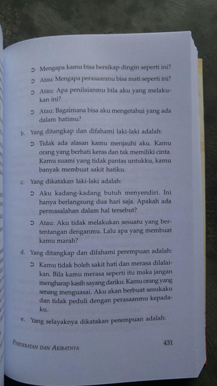 Buku Kado Pernikahan Psikologi Suami Istri isi