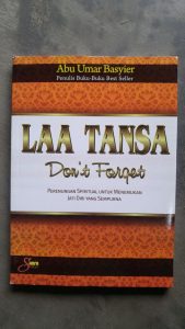 Buku Laa Tansa Don't Forget cover
