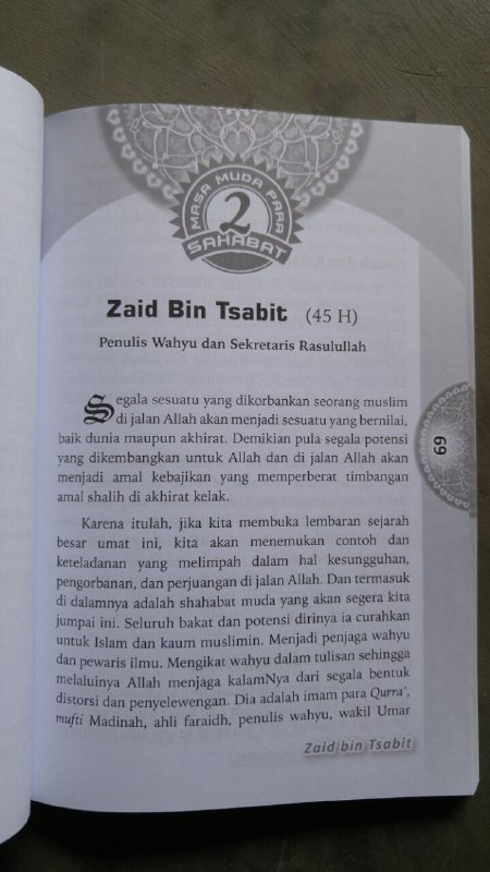 Buku Masa Muda Para Sahabat isi 2