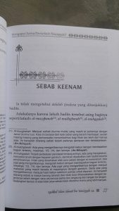Buku Mengapa Ulama Berselisih Pendapat isi