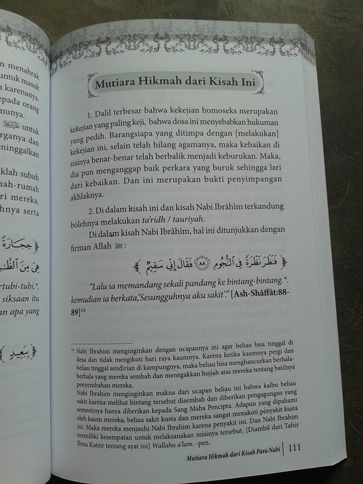 Buku Mutiara Hikmah Dari Kisah Para Nabi isi