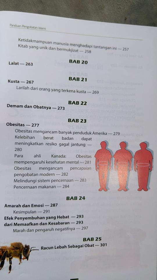 Buku Panduan Pengobatan Islami Seri Keajaiban Quran & Hadits isi 2