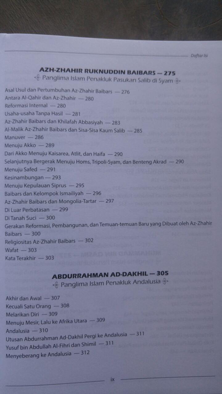 Buku Para Panglima Islam Penakluk Dunia isi 2