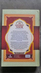 Buku Profil 30 Sahabat Nabi Yang Dijamin Masuk Surga cover 2