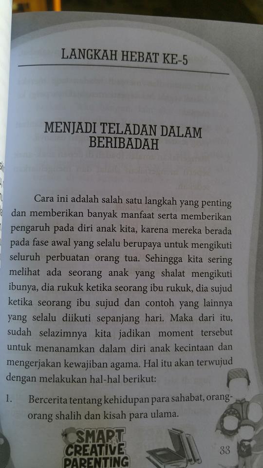 Buku Smart Creative Parenting isi