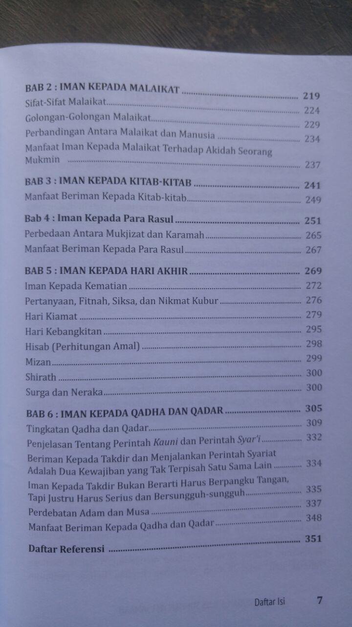 Buku Syarah Akidah Ahlus Sunnah Wal Jamaah isi