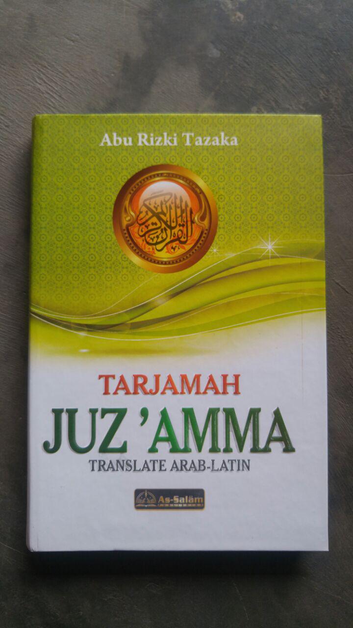 Buku Tarjamah Juz Amma Translate Arab-Latin cover