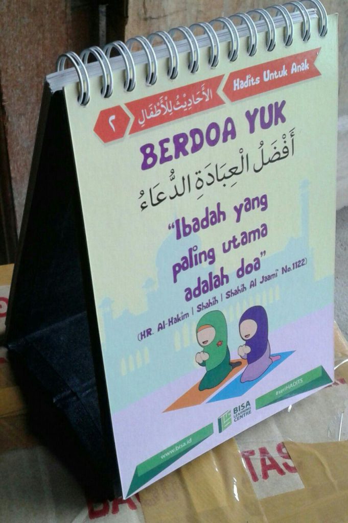 Buku Poster Kalender 50 Hadits Pilihan Untuk Anak Seri 1 isi 2