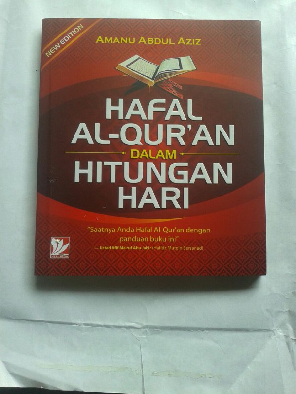 Buku Hafal Al-Qur'an Dalam Hitungan Hari cover