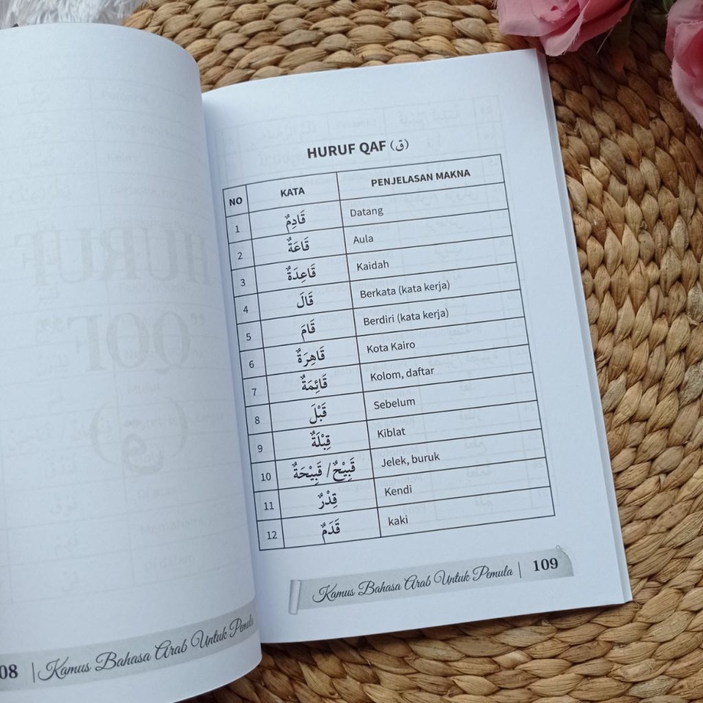 Buku Kamus Bahasa Arab Untuk Pemula