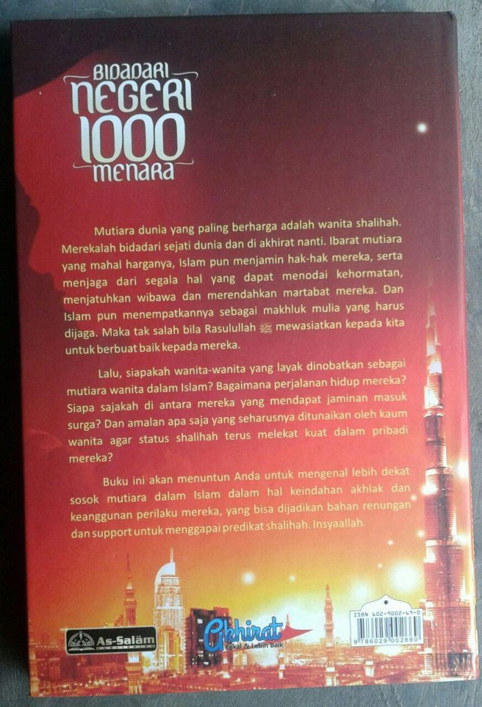 Buku Bidadari Negeri 1000 Menara cover