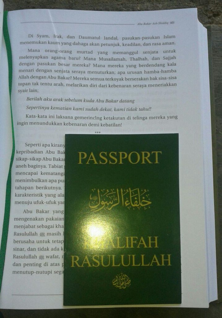 Buku Biografi Khalifah Rasulullah isi 2