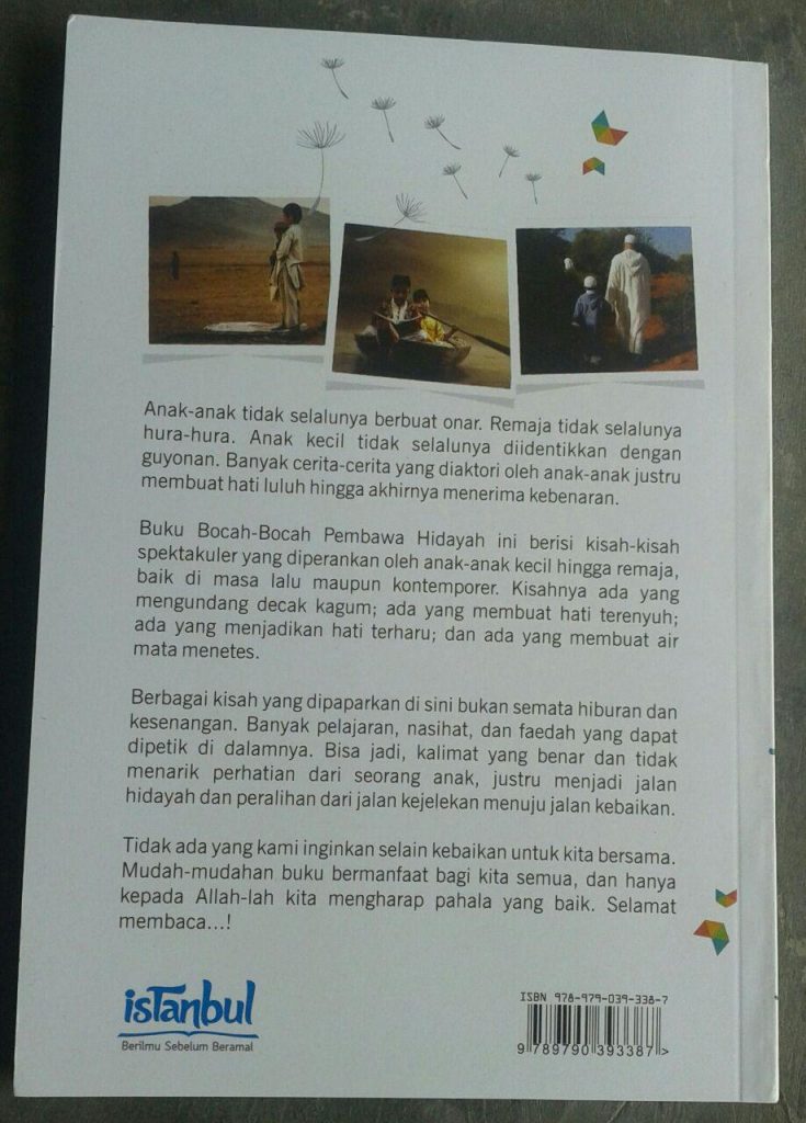 Buku True Story Bocah-Bocah Pembawa Hidayah cover 2