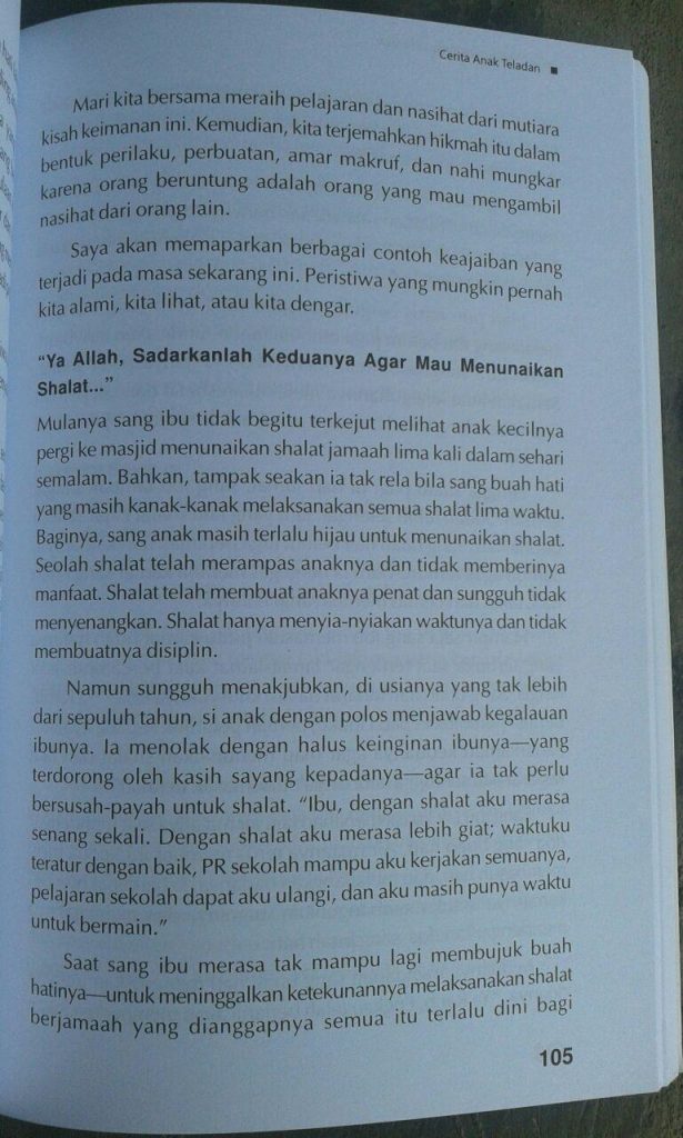Buku True Story Bocah-Bocah Pembawa Hidayah isi 2