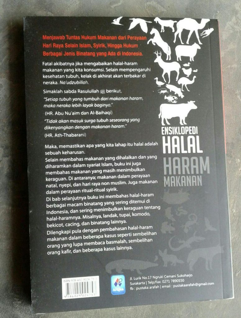 Buku Ensiklopedi Halal Haram Makanan cover 2