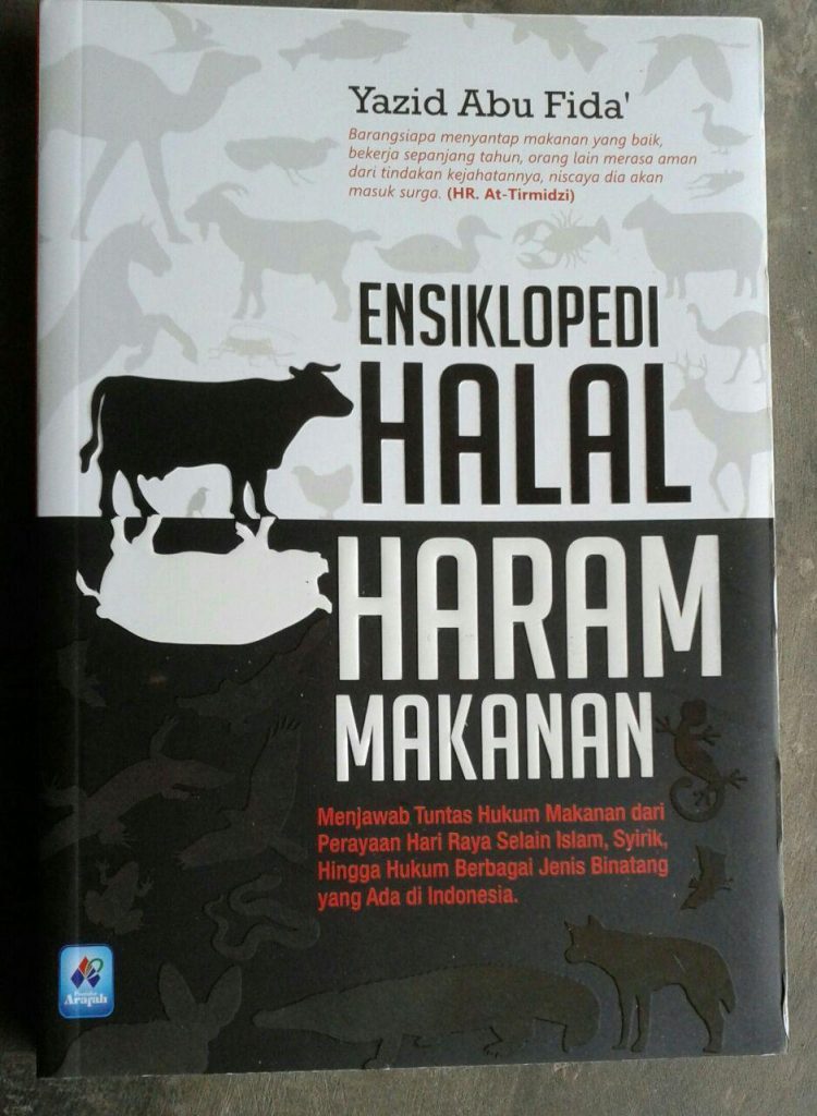 Buku Ensiklopedi Halal Haram Makanan cover