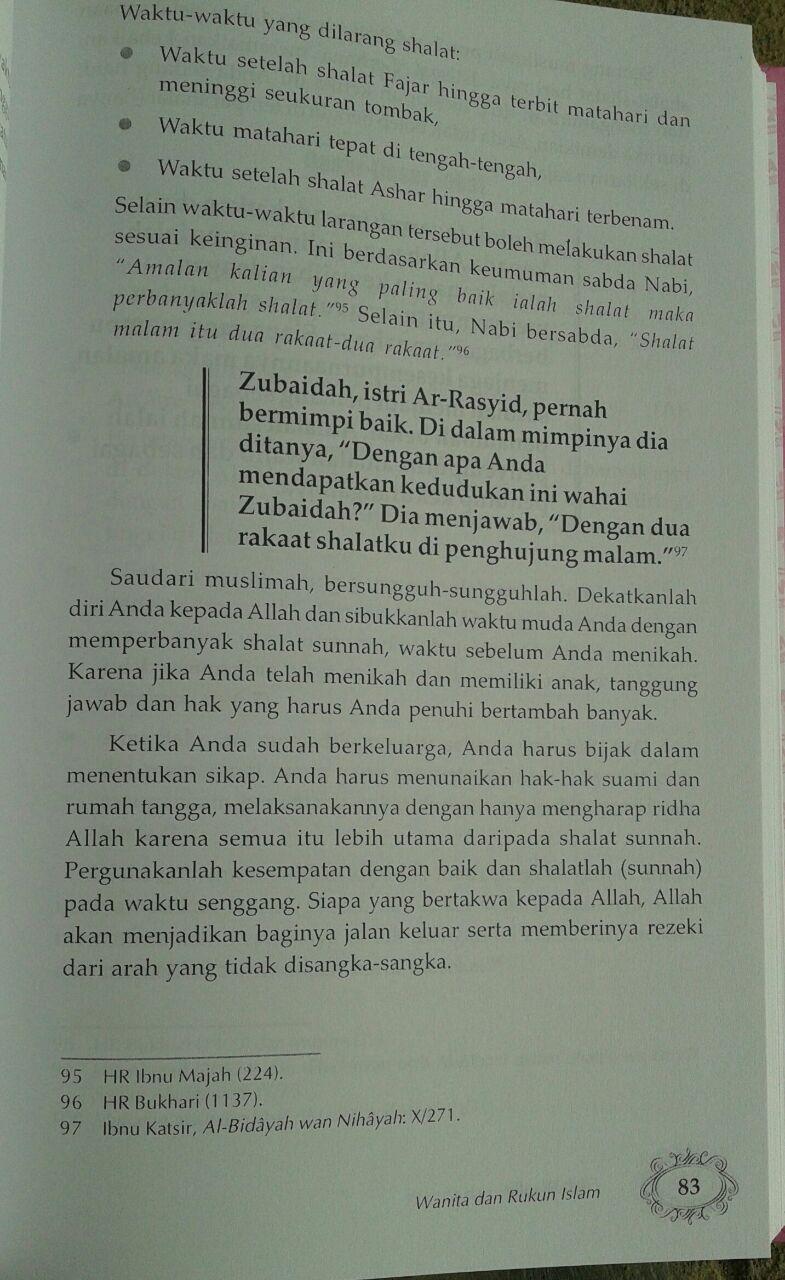 Buku Fikih Wanita Panduan Ibadah Wanita lengkap & Praktis isi 2
