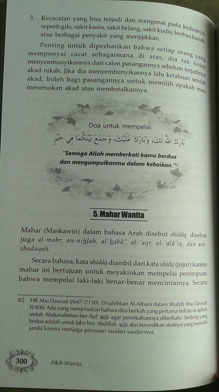 Buku Fikih Wanita Panduan Ibadah Wanita lengkap & Praktis isi 4